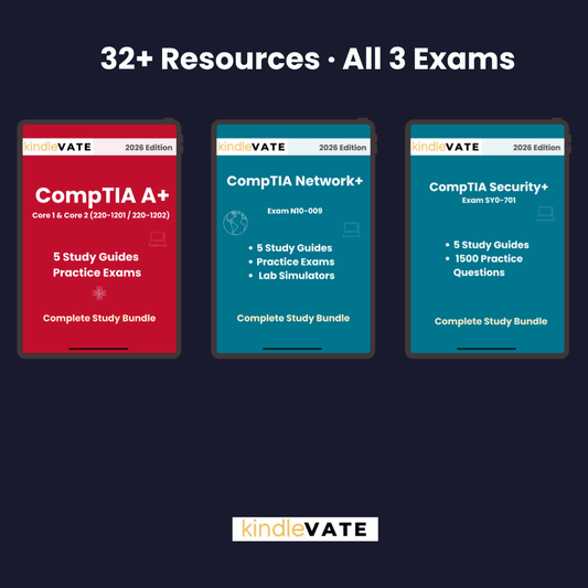 IT Career Launchpad: Pass CompTIA A+, Network+ & Security+