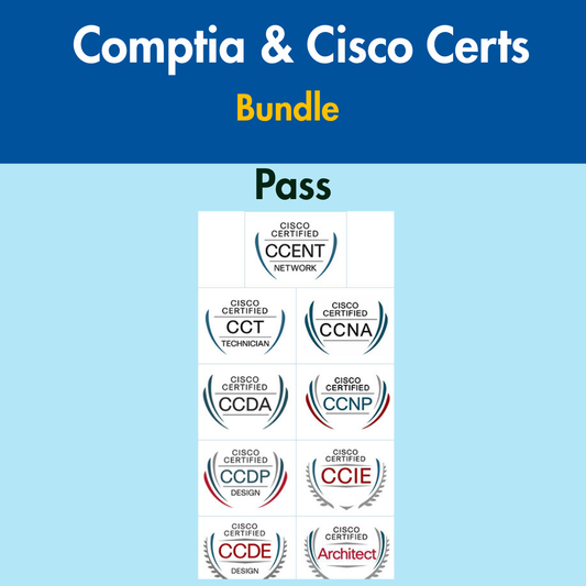 Comptia & Cisco Certs Bundle (15 Ebook)
